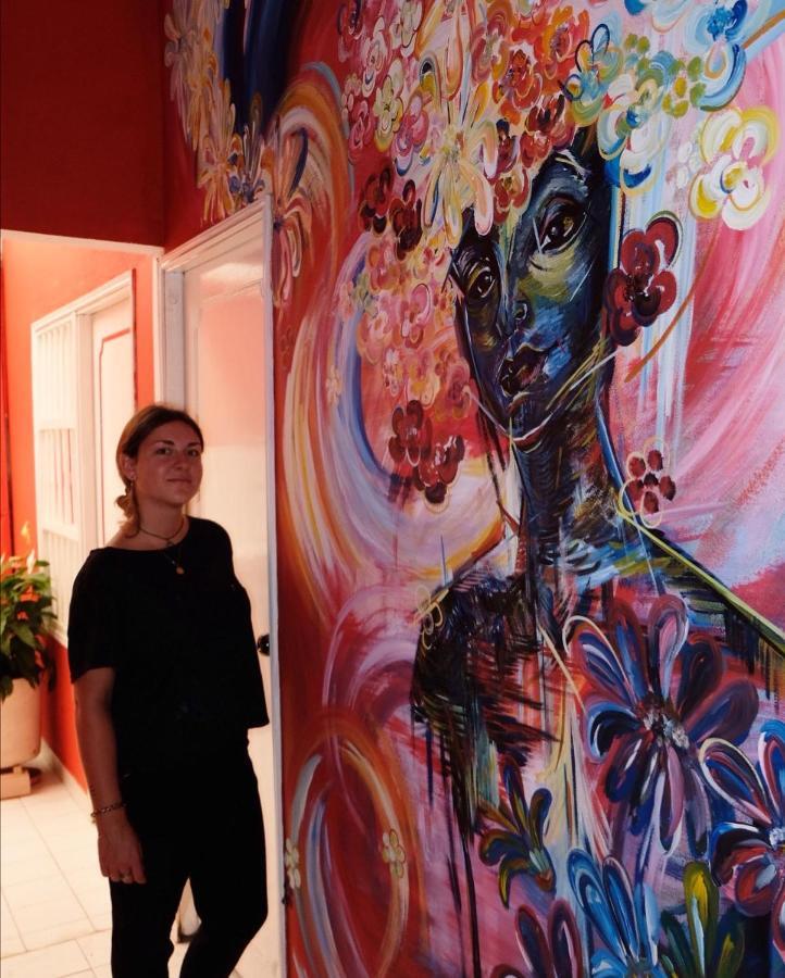 Lienzo Hostel And Mural Art Museum Попаян Екстериор снимка
